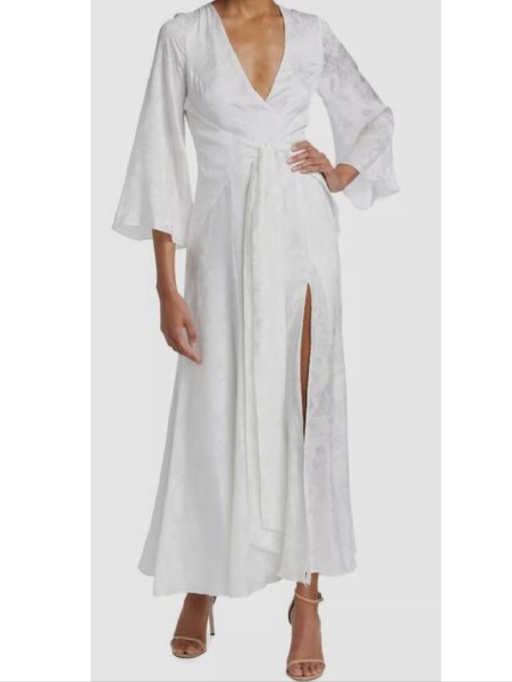 Galvan London Havana Silk Dress Size 4